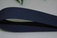 Bullyzei Leine PVC 25mm x 15m ohne Schlaufe, Grau-Blau